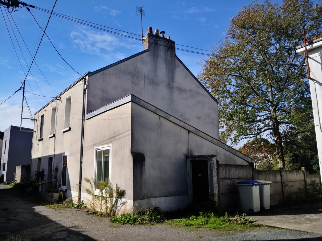 Maison de ville maiosn MB nantes Cru(e) architecture avant travaux